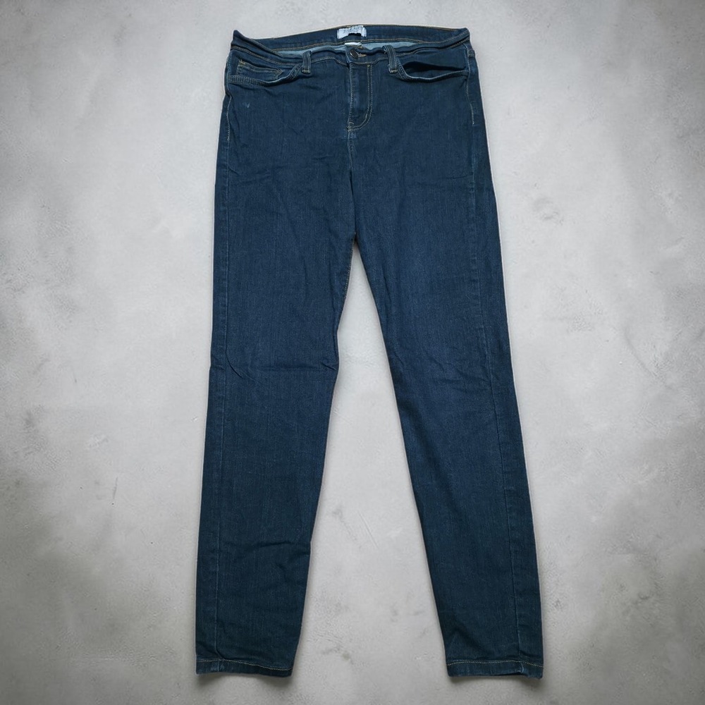 Judy Blue 8376 Womens Dark Wash Skinny Jeans Indigo Stretch Denim Size 13/31 USA